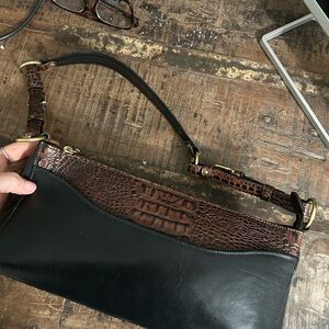 Black Leather Handbag